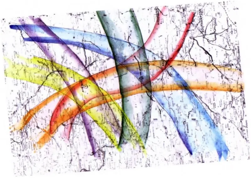 Picture 4b. Wiltshire deep telluric currents.