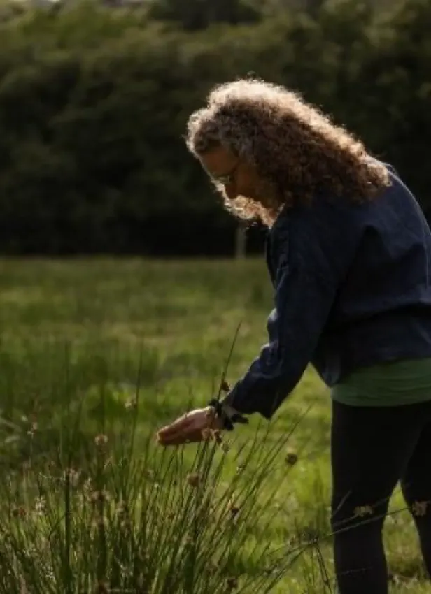 portrait of Dr Karen Stead Dexter or outdoor workshop image